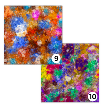 Load image into Gallery viewer, Printed HTV GRUNGE PAINT SPLATTERS 12 x 12 inch sheet