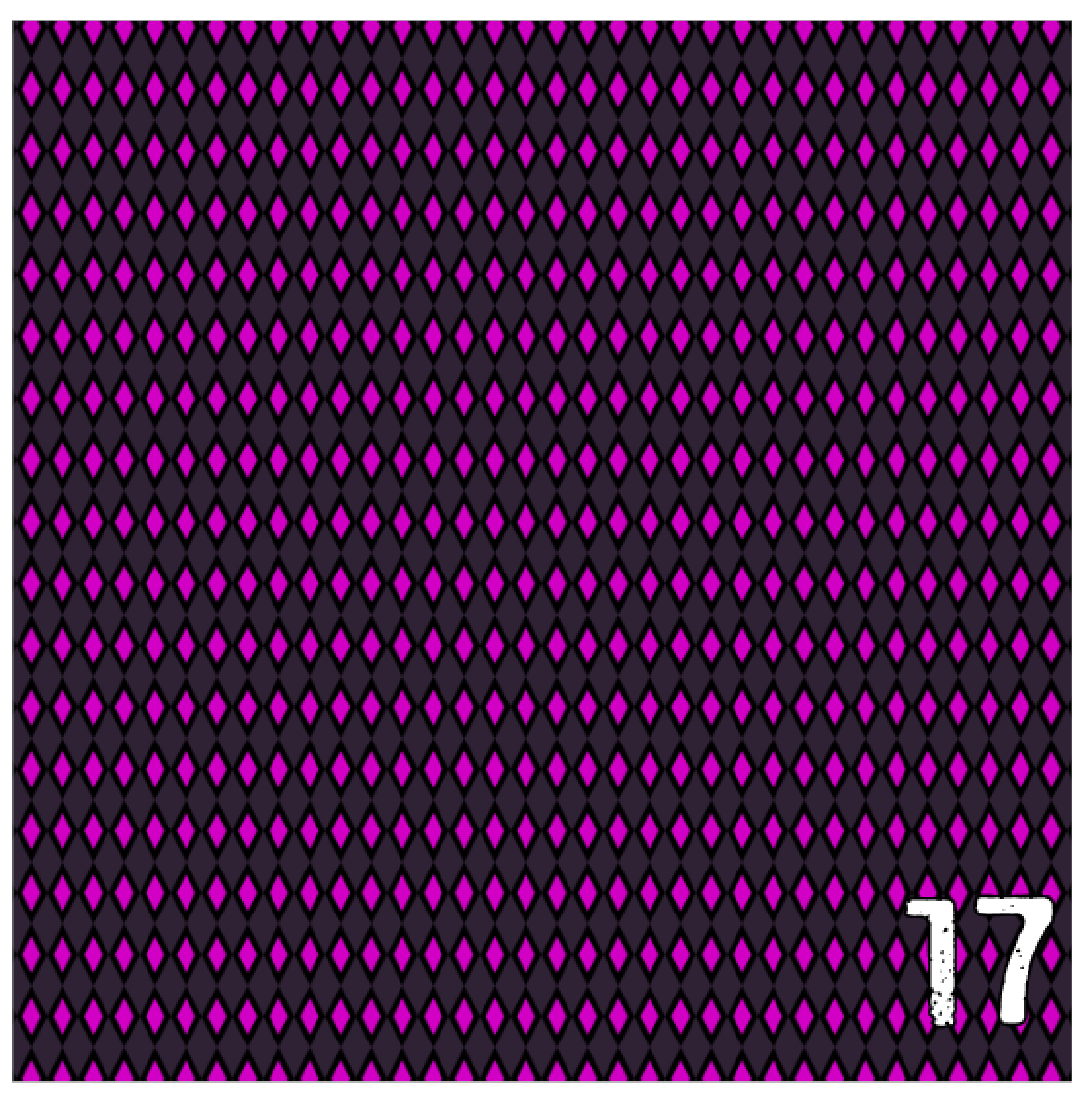 12x12 Permanent Patterned Vinyl - Dots - Purple