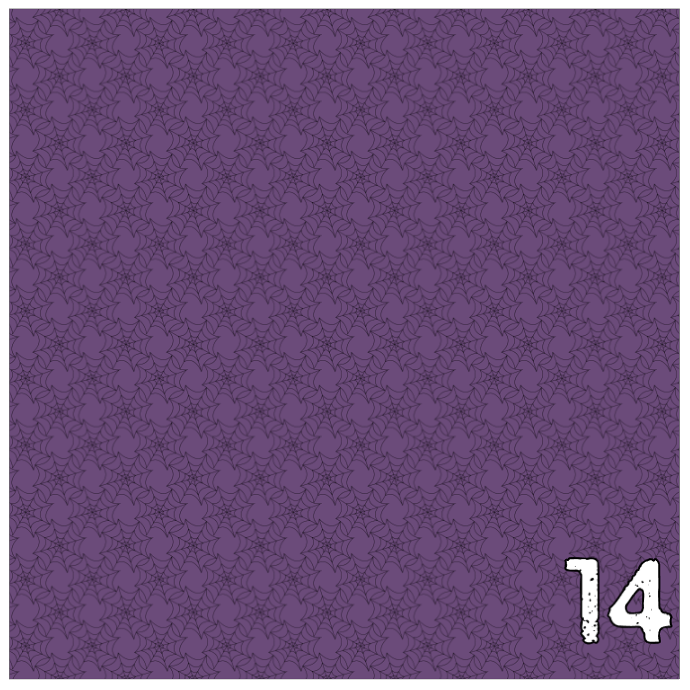 12x12 Permanent Patterned Vinyl - Dots - Purple - Expressions Vinyl