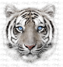 Load image into Gallery viewer, Waterslide Decal White Tiger
