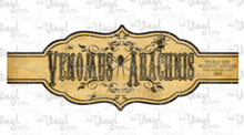 Load image into Gallery viewer, Waterslide Decal Apothecary Label Venomus Arachnis