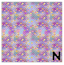 Load image into Gallery viewer, Printed Adhesive Vinyl MULTICOLOR MERMAID SCALES Pattern Vinyl 12 x 12 inch sheets