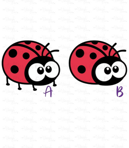 Waterslide Decal Lady Bug