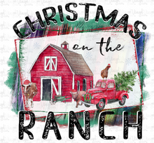 Load image into Gallery viewer, Sublimation Transfer Christmas on the Ranch Serape