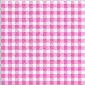 Printed Vinyl & HTV PINK AND WHITE BUFFALO PLAID