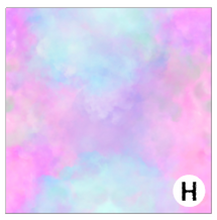 Load image into Gallery viewer, Printed Vinyl &amp; HTV Cotton Candy Patterns 12 x 12 inch sheet