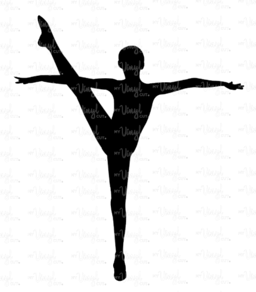 dancer silhouette jazz