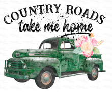 Load image into Gallery viewer, Waterslide Decal K2 Country Roads Take Me Home (dirty)