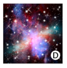 Load image into Gallery viewer, Printed HTV PINK GALAXY Heat Transfer Vinyl 12 x 12 inch sheet