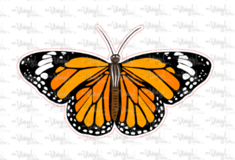 Sticker Butterfly