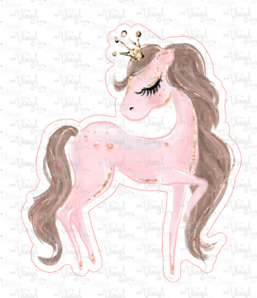 Sticker 2N Pink Pony Sticker