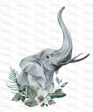 Load image into Gallery viewer, Waterslide Decal Watercolor Elephant