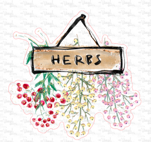 Sticker 3N Garden Herbs