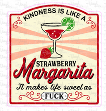 Load image into Gallery viewer, Sticker 9G Kindness is Like a Strawberry Margarita NSFW