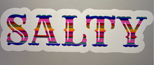 Load image into Gallery viewer, Sticker 1J Serape Salty with White Offset