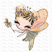 Load image into Gallery viewer, Waterslide Decal 11B (#2) Fall Fairy with Yellow Hair