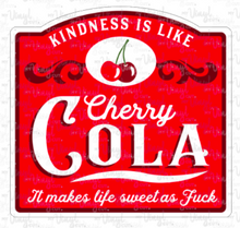 Load image into Gallery viewer, Sticker 10B Label Cherry Cola NSFW