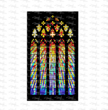 Load image into Gallery viewer, Waterslide Decal Church Window Panels