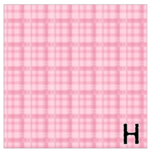 Printed Heat Transfer Vinyl HTV SOFT PINK PLAID 12 x 12 inch sheet