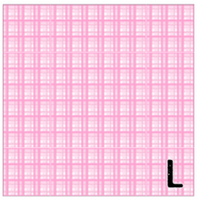 Load image into Gallery viewer, Printed Heat Transfer Vinyl HTV SOFT PINK PLAID 12 x 12 inch sheet