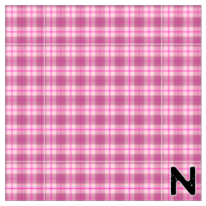 Printed Heat Transfer Vinyl HTV SOFT PINK PLAID 12 x 12 inch sheet