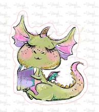 Load image into Gallery viewer, Sticker 14M Dragon Reading