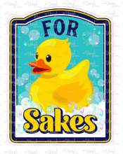 Load image into Gallery viewer, Sticker 41E For Ducks Sake