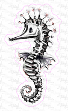 Load image into Gallery viewer, Sticker 19I Halloween Seahorse