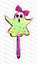 Load image into Gallery viewer, Sticker 23G Halloween Green Ghost Pop