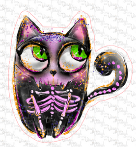 Sticker 23B Halloween Cat