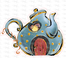 Load image into Gallery viewer, Sticker 11-I Teapot Fall Fairyland Collection