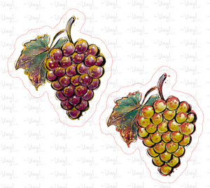 Sticker 28-O Fall Market Grapes Set