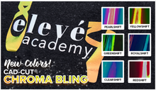 Load image into Gallery viewer, Stahls Chroma Bling New Colors Added! Heat Transfer Vinyl HTV 12 x 12 sheets