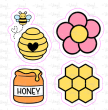 Load image into Gallery viewer, Set of Bee and Beehive images