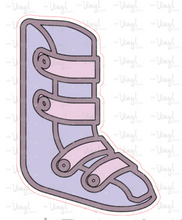 Load image into Gallery viewer, Sticker | 24 | Ankle Brace | Waterproof Vinyl Sticker | White | Clear | Permanent | Removable | Window Cling | Glitter | Holographic