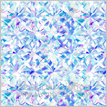 Load image into Gallery viewer, Printed Vinyl &amp; HTV Light Colorful Diamond pattern