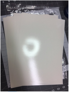 Translide Brand Waterslide Paper CLEAR printable for LASER Printers Letter size sheets