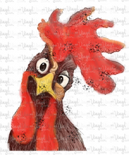 Load image into Gallery viewer, Waterslide Decal A1 Crazy Rooster