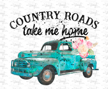 Load image into Gallery viewer, Waterslide Decal A12 Country Roads Take Me Home