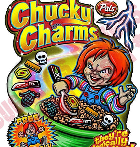 T Shirt Transfer | Chucky Charms | DTF | HTV | Clear HTV | Sublimation | Press at home