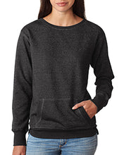 Load image into Gallery viewer, J America Ladies&#39; Glitter French Terry Crew
