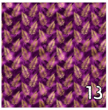 Load image into Gallery viewer, Printed Heat Transfer Vinyl HTV PURPLE + GOLD LEOPARD 12 x 12 inch sheet