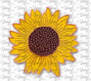Enamel Pin Sunflower Choose Pin or Magnetic clasp